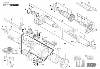 Bosch 3 601 B22 100 Ggs 8 Ce Straight Grinders 230 V / Eu Spare Parts